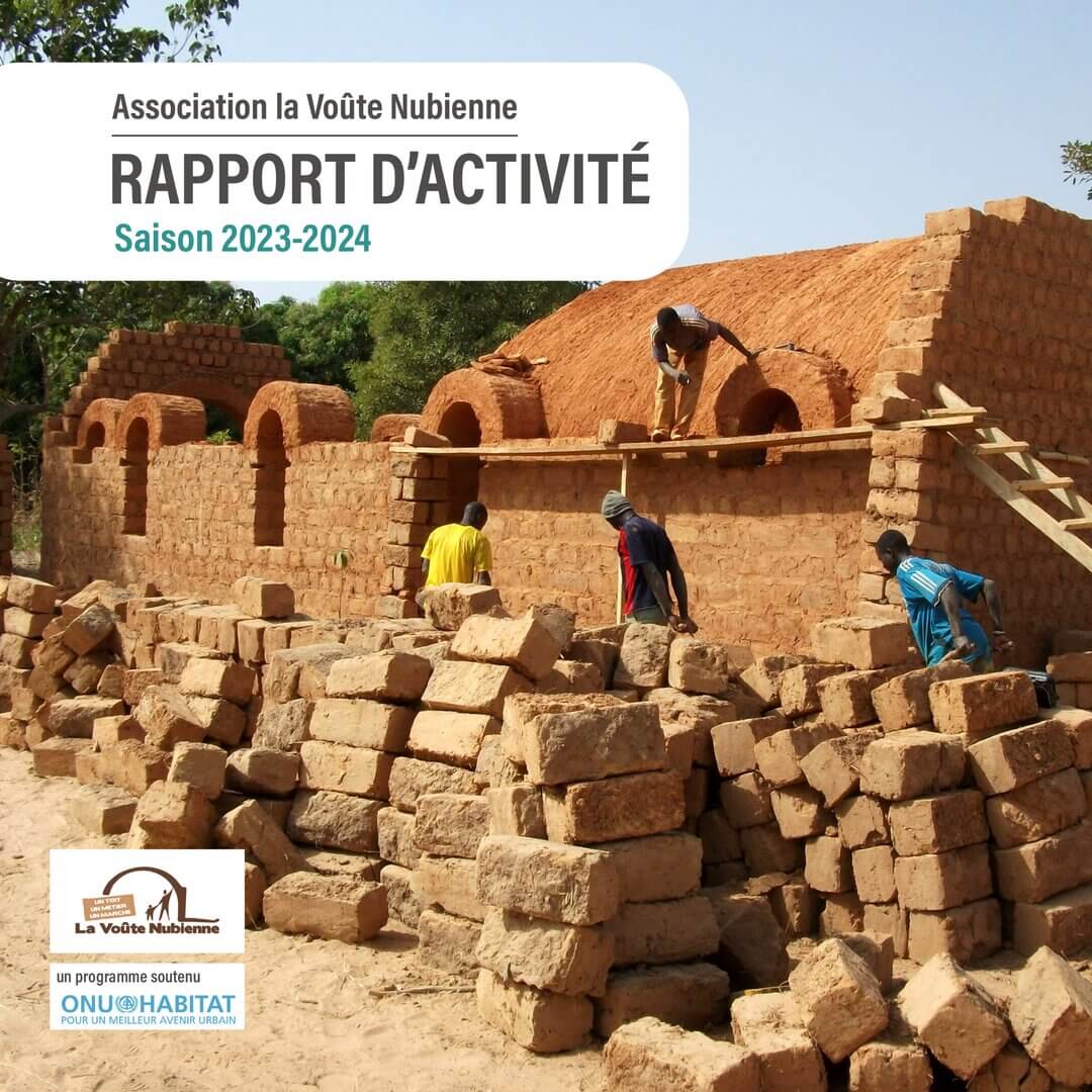 Rapport-d'activité 2023-2024 | La Voûte Nubienne