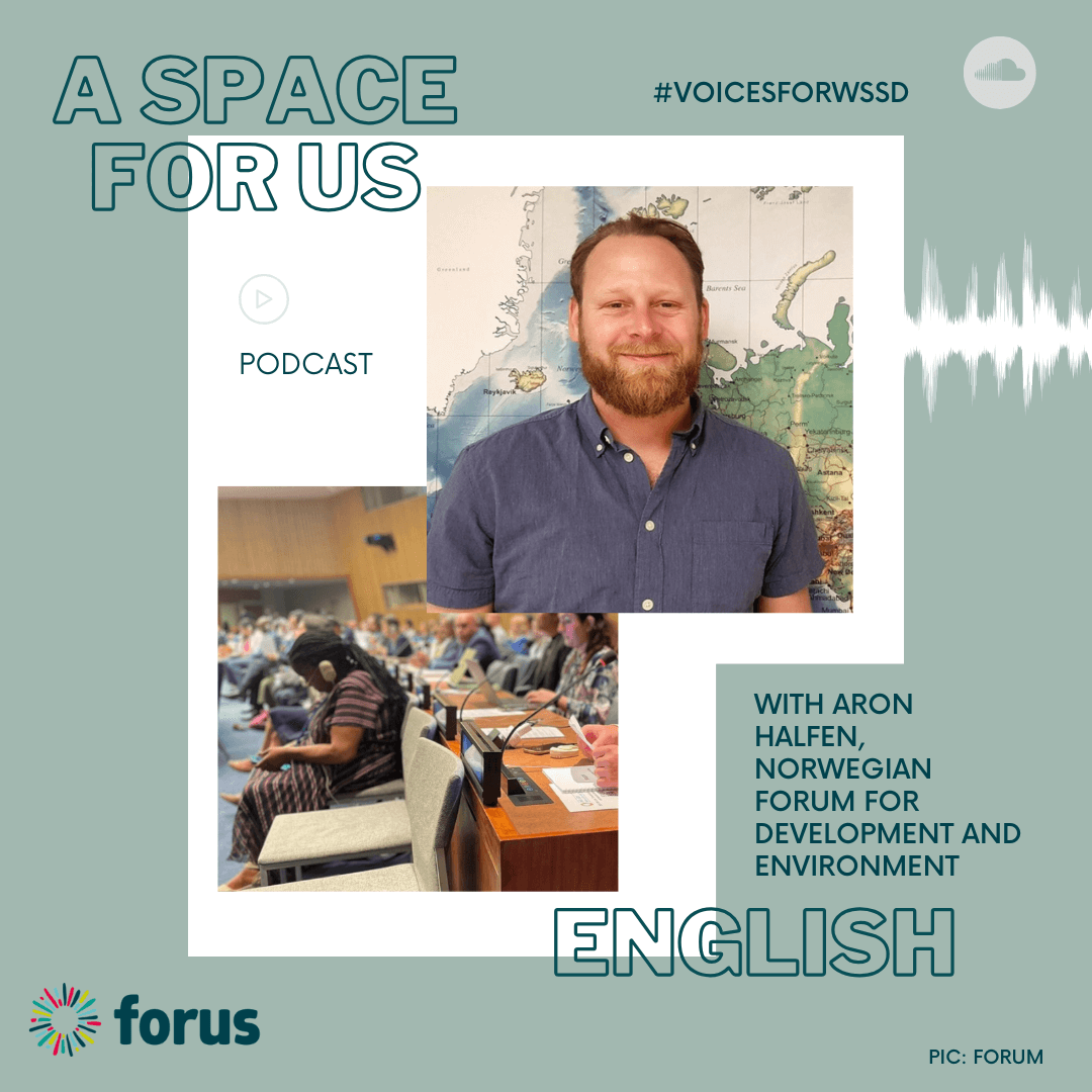 EN- Aron Halfen (ForUM) on the Second World Summit for Social Development | Forus