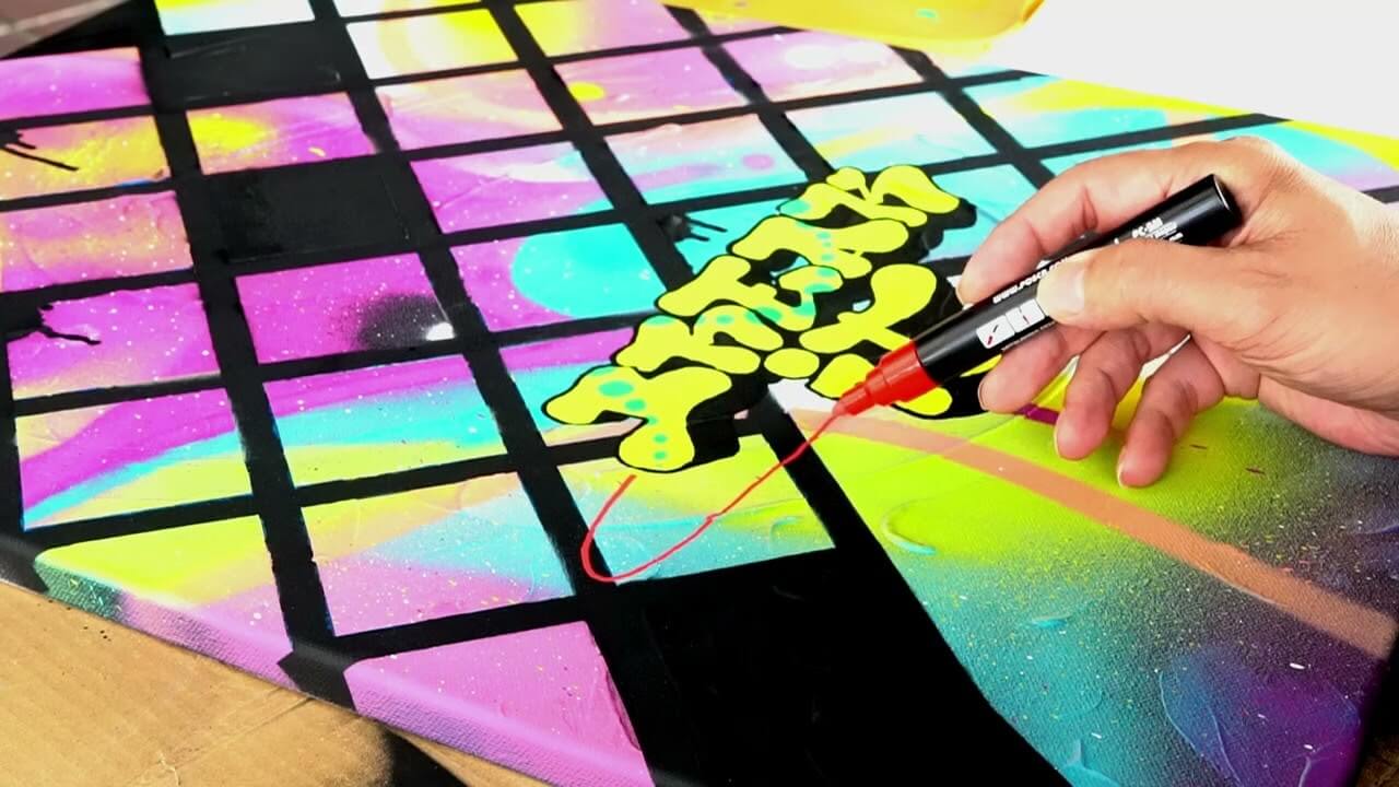 PAINTING AT THE VERANDA BY SNIC