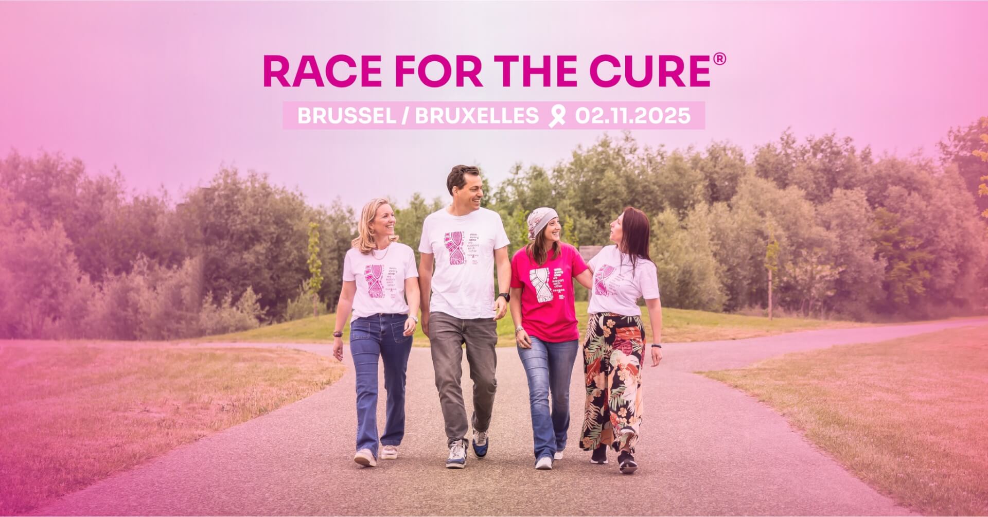 Les Maisons de Quartier marchent contre le cancer du sein | MDQ - Maison de Quartier Buurthuizen