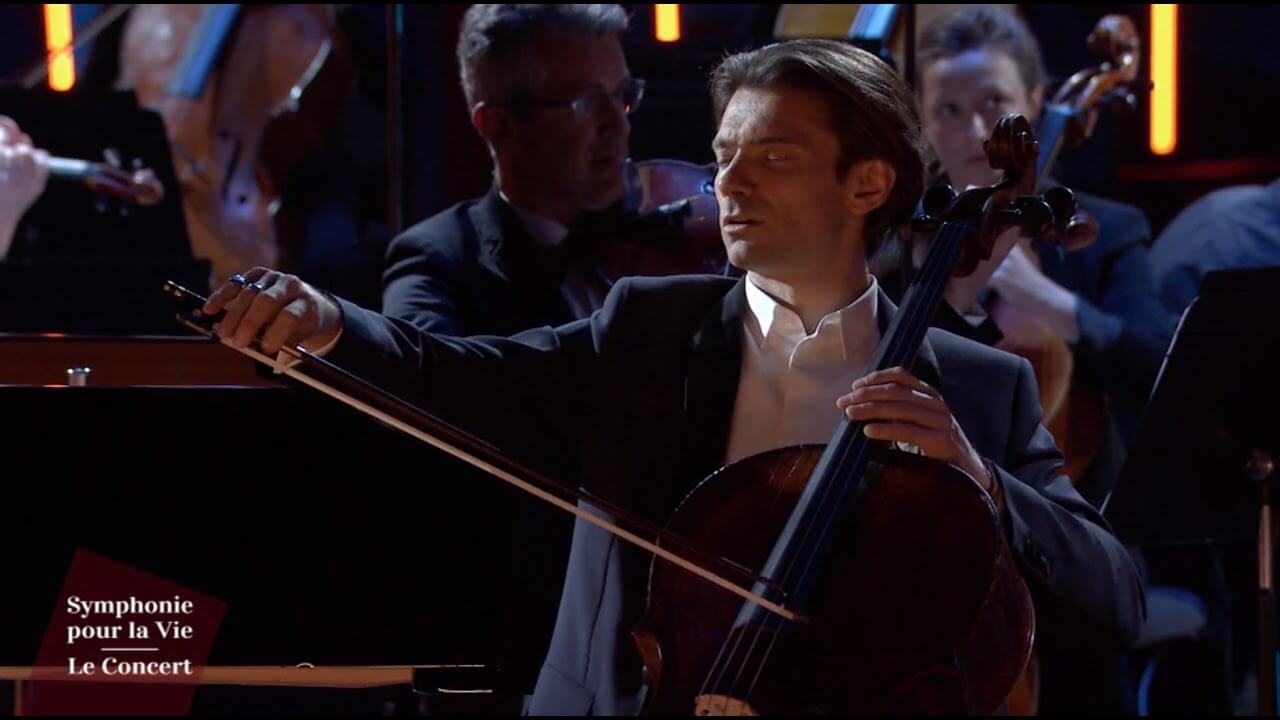 Ave Maria - Gounod - Gautier Capuçon - "Symphonie pour la Vie" Le Concert