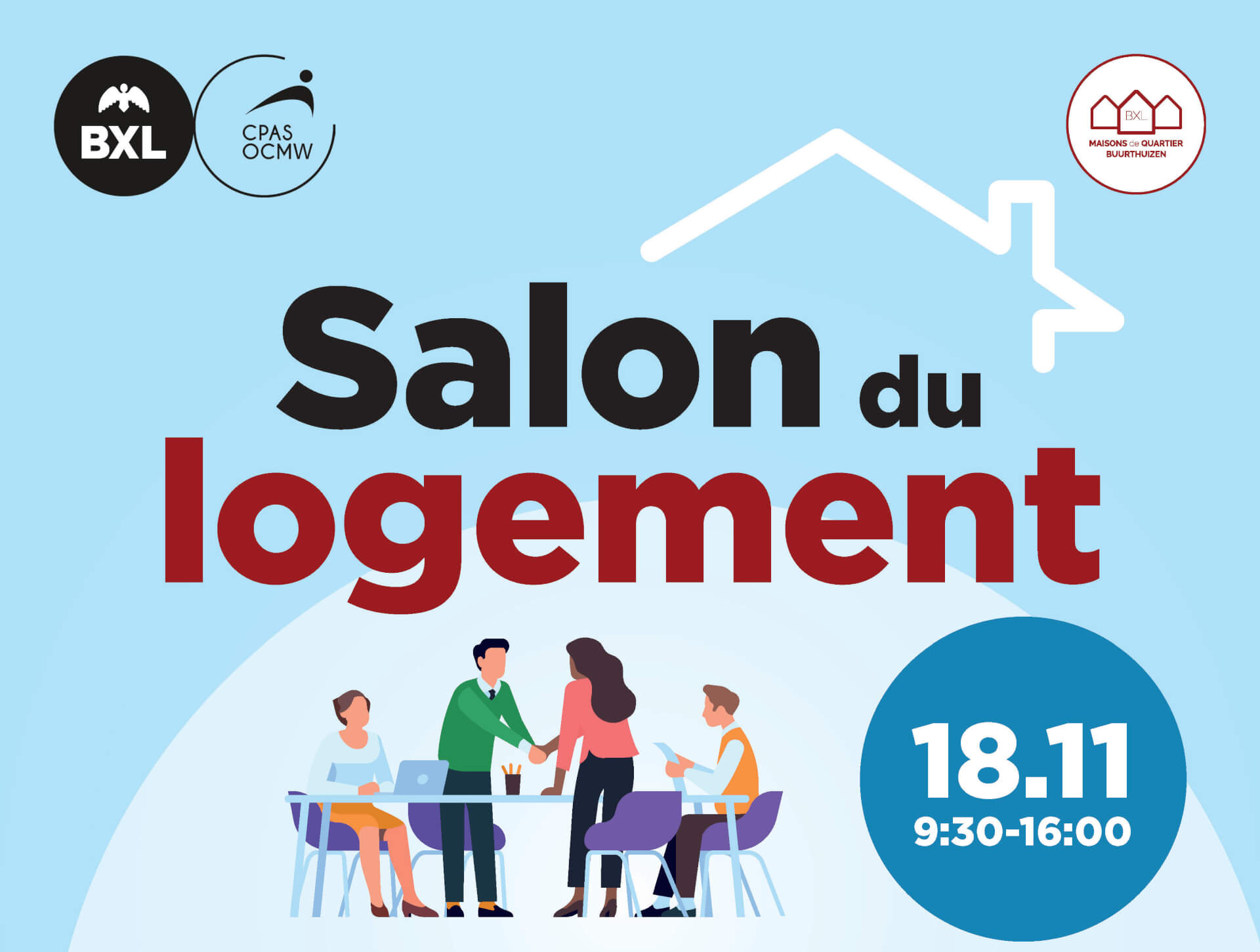 Salon du logement – Rendez-vous au Pavi’On ! 🏠 | MDQ - Maison de Quartier Buurthuizen