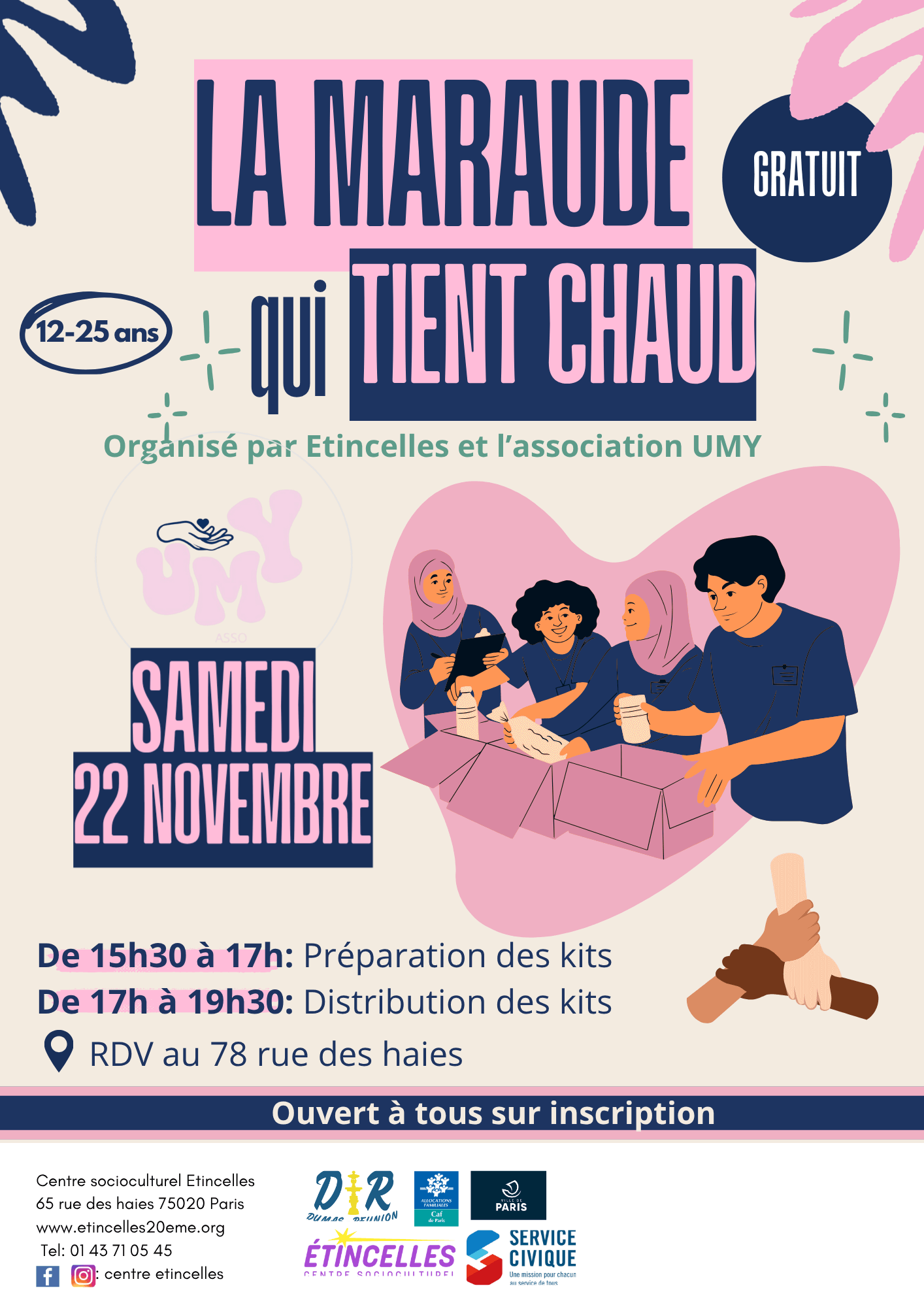 Maraude qui tient chaud | Etincelles