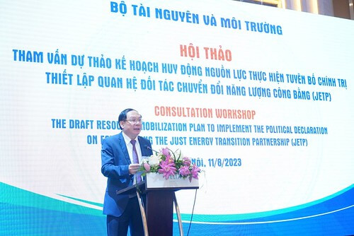 Việt Nam thông qua Tuyên bố Quan hệ Đối tác Chuyển đổi Năng lượng Công bằng (JETP) | Vietnam Fraternité