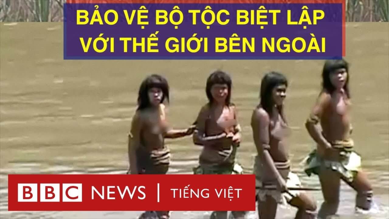 BẢO VỆ BỘ TỘC CHƯA TỪNG TIẾP XÚC VỚI THẾ GIỚI BÊN NGOÀI TRONG RỪNG AMAZON