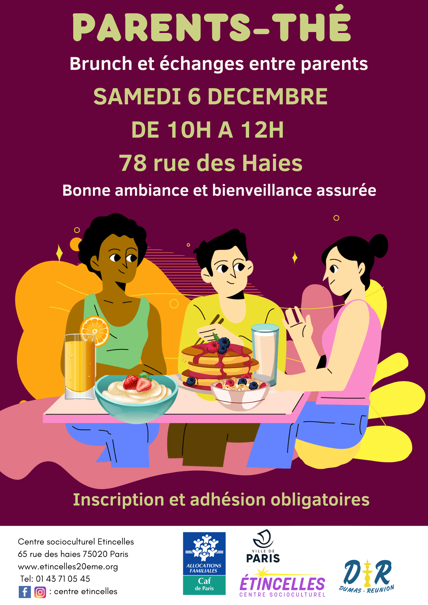 Parents-Thé | Etincelles