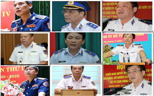 Đến lượt tướng lãnh Cảnh sát biển xếp hàng vào lò | Vietnam Fraternité