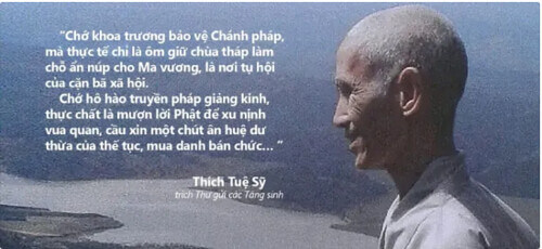 Hòa thượng Thích Tuệ Sỹ – việc xong, thong dong giũ áo qua cầu | Vietnam Fraternité