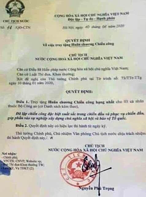 Xô viết Đồng Tâm | Vietnam Fraternité