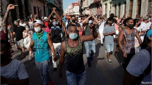 Biểu tình bùng nổ ở Cuba : Tại sao người dân giận dữ ? | Vietnam Fraternité