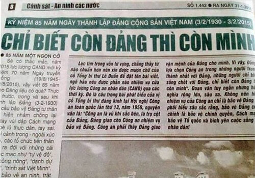 Bảo vệ an ninh quốc gia theo yêu cầu… | Vietnam Fraternité