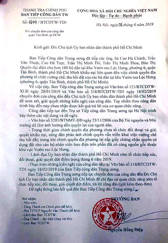 Vì sao Nguyễn Thành Phong ‘ngại’ tiếp công dân ? | Vietnam Fraternité