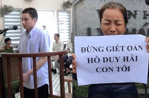 Liệu có tái thẩm vụ án Hồ Duy Hải với chứng cứ ngoại phạm mới ? | Vietnam Fraternité