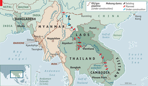 Thế khó của Việt Nam trước các đập thủy điện trên sông Mê Kông của Lào | Vietnam Fraternité