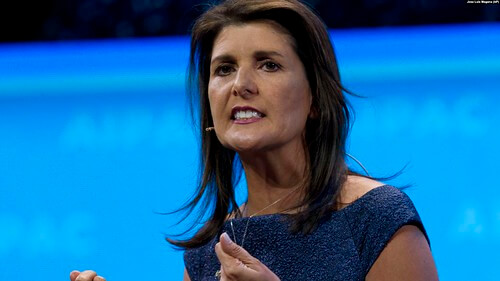 Nikki Haley : Nhà ngoại giao cứng rắn ! | Vietnam Fraternité