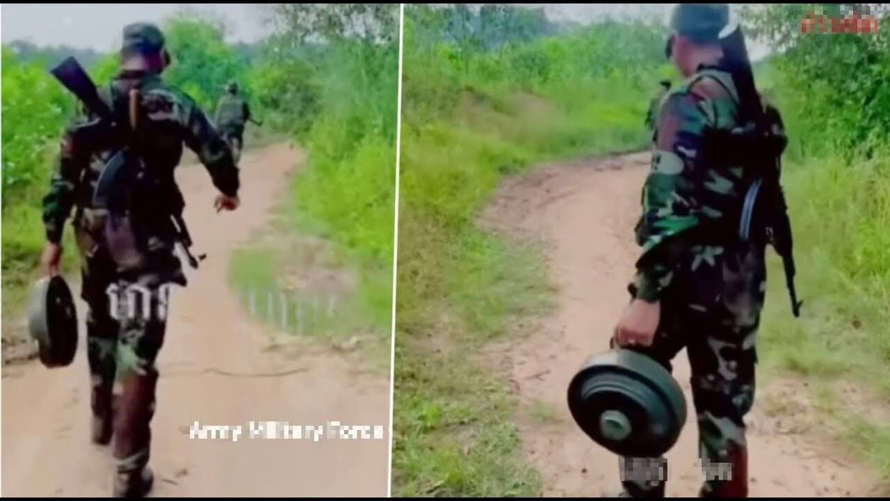 Campuchia lại cài mìn dọc biên giới Thái Lan!