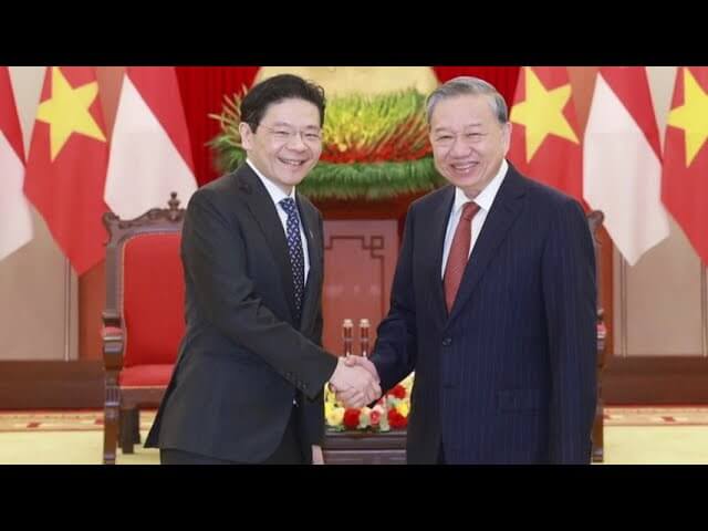 TT Singapore khoái vì được TBT Tô Lâm khen! Họ giàu cũng nhờ Chiến tranh Việt Nam!