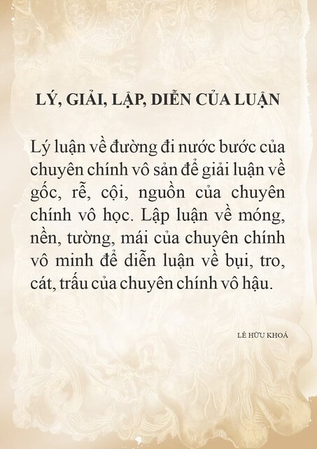 Giải luận về gốc rễ cội nguồn của chuyên chính vô học | Vietnam Fraternité
