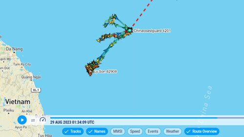 Tàu hải cảnh Trung Quốc lại tấn công ngư dân Việt Nam | Vietnam Fraternité
