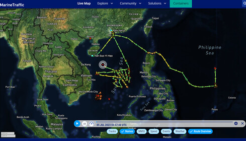 Tàu Trung Quốc lại xâm nhập vùng kinh tế đặc quyền của Việt Nam | Vietnam Fraternité