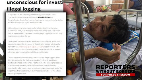 Chạm tới "nhóm lợi ích" bất động sản, nhà báo bị đánh trọng thương | Vietnam Fraternité