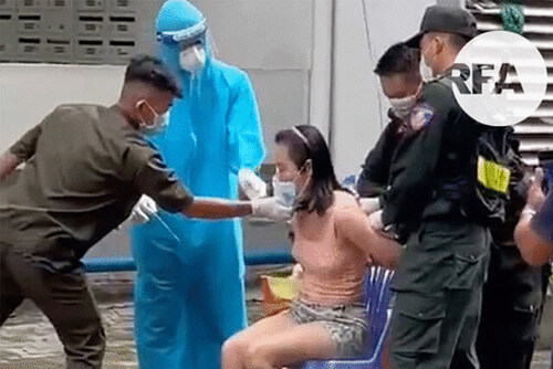 Cưỡng chế xét nghiệm : nhân phẩm con người bị chà đạp | Vietnam Fraternité