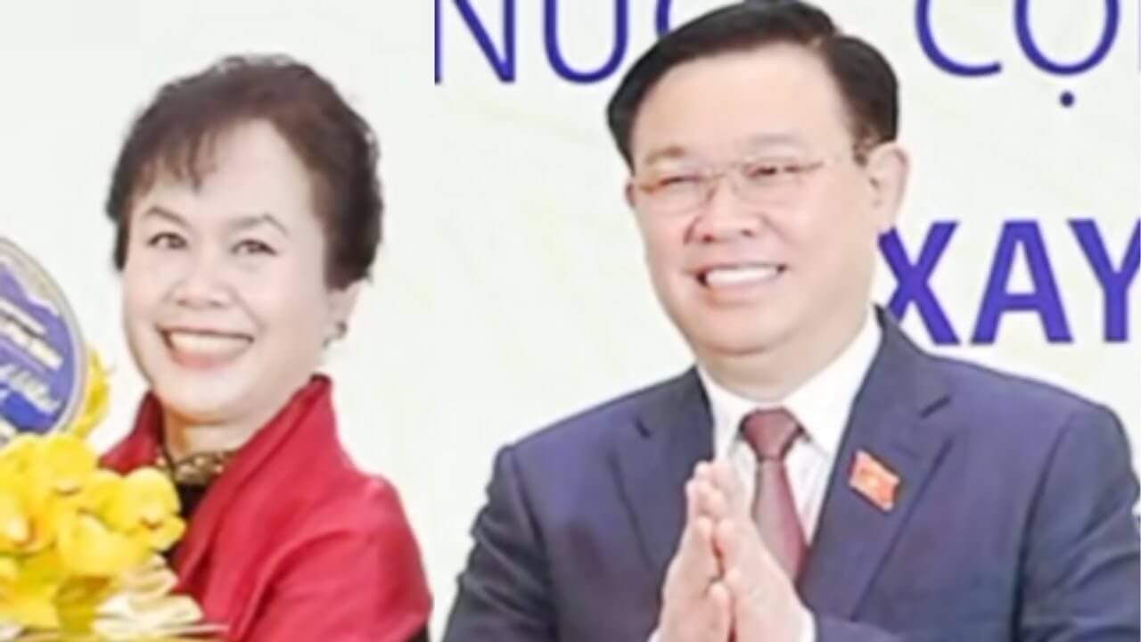 Vợ cựu CT VĐình Huệ và con sống ra sao? Bà Chi vợ Huệ nói oang oang tại Quốc Hội!