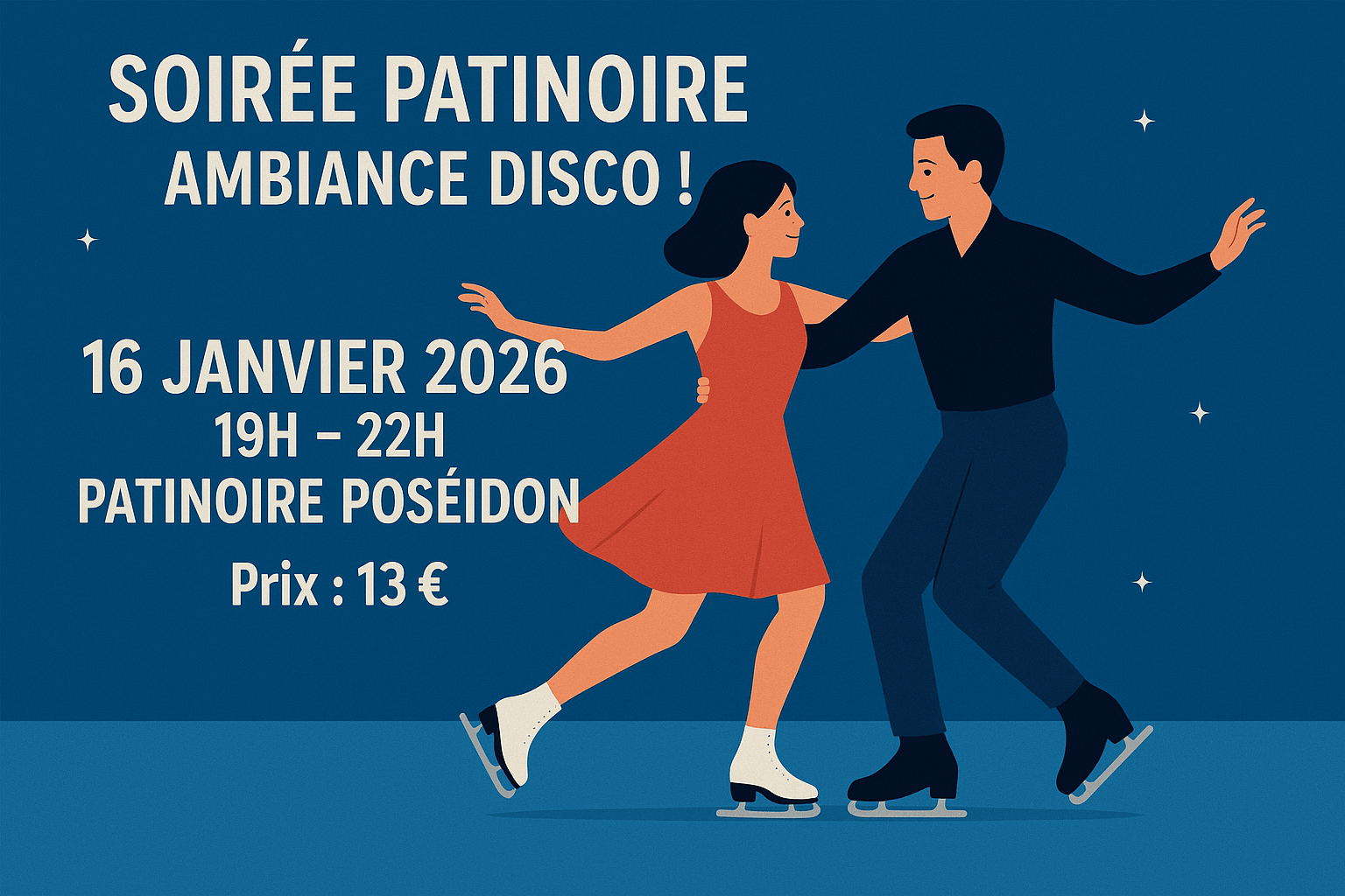 ❄✨ Soirée Patinoire - Ambiance Disco ! ✨❄ | Funnyrockers