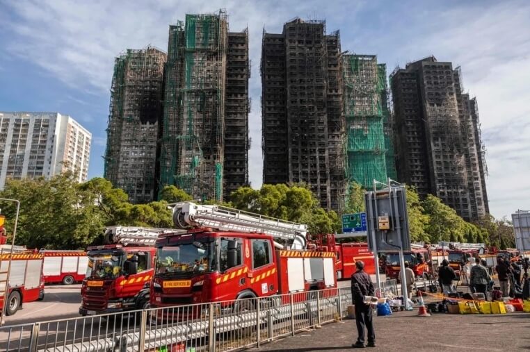 Thảm kịch cháy chung cư Hong Kong : đã có 128 người thiệt mạng | Vietnam Fraternité