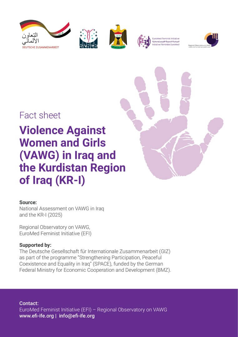 Fact Sheet: Violence Against Women and Girls (VAWG) in Iraq and the Kurdistan Region of Iraq (KR-I) | EFI - EuroMed Feminist Initiative