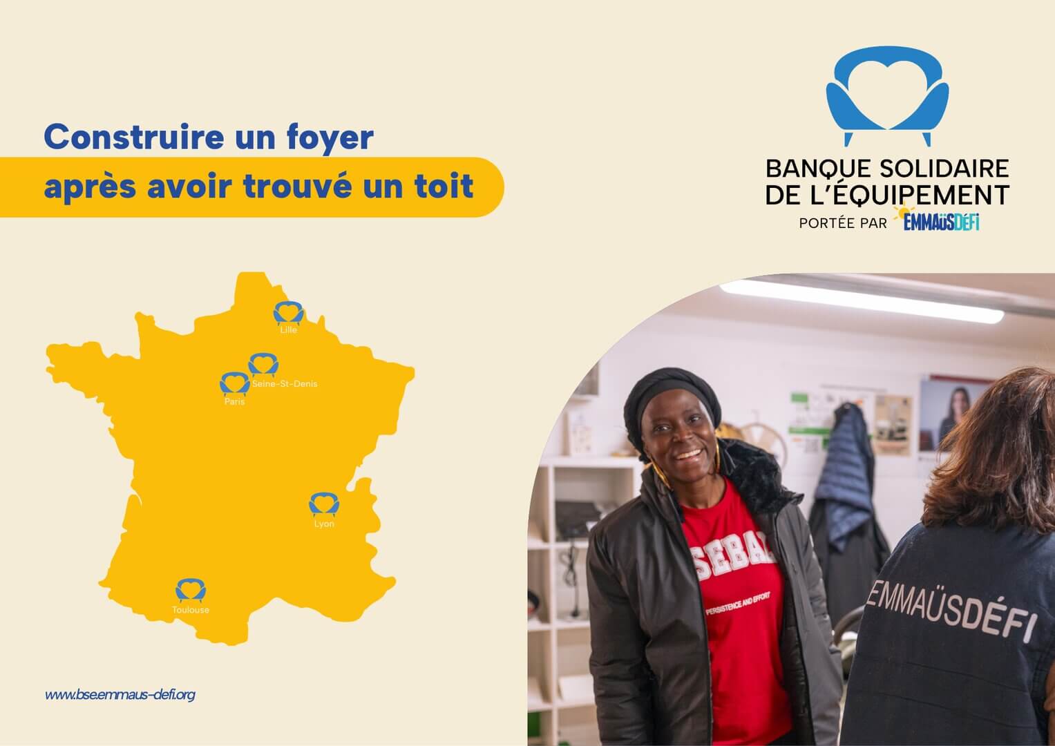 Plaquette de présentation BSE 2025 | Emmaüs Défi