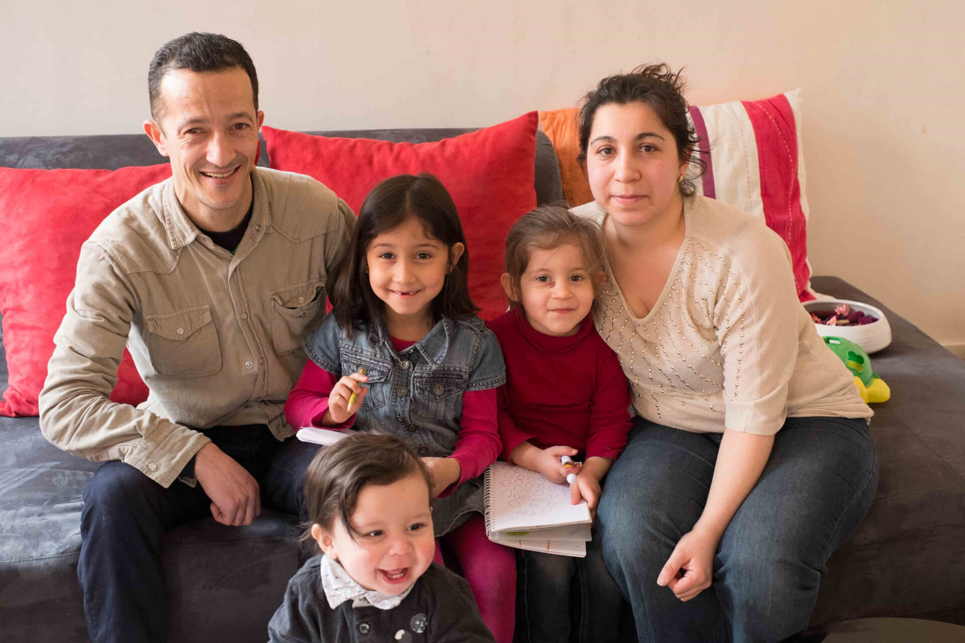 Famille BSE chez elle | Emmaüs Défi