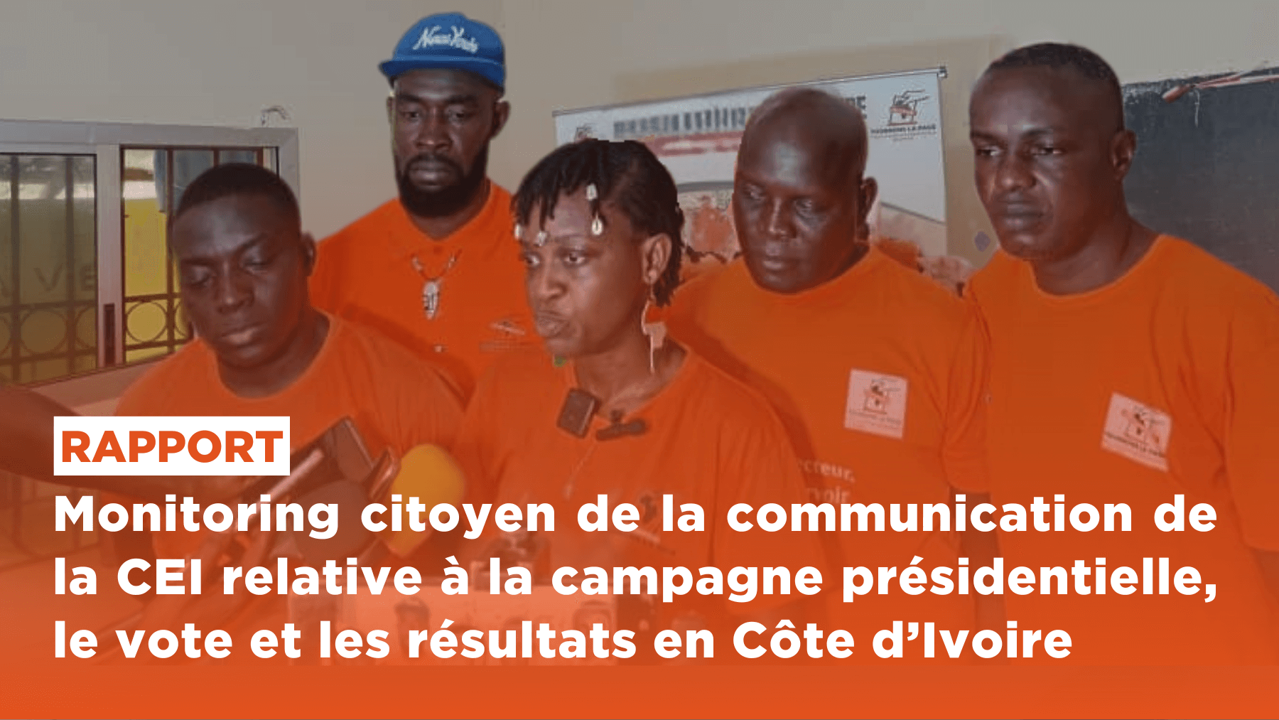 Présidentielle en Côte d'Ivoire: Rapport de monitoring citoyen de la communication de la CEI relative à la campagne, le vote et les résultats | Tournons la Page