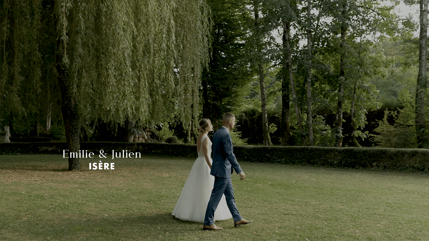 Film de mariage E&J / Domaine de la Chartrognière en Isère, France | Valentin Joyaud