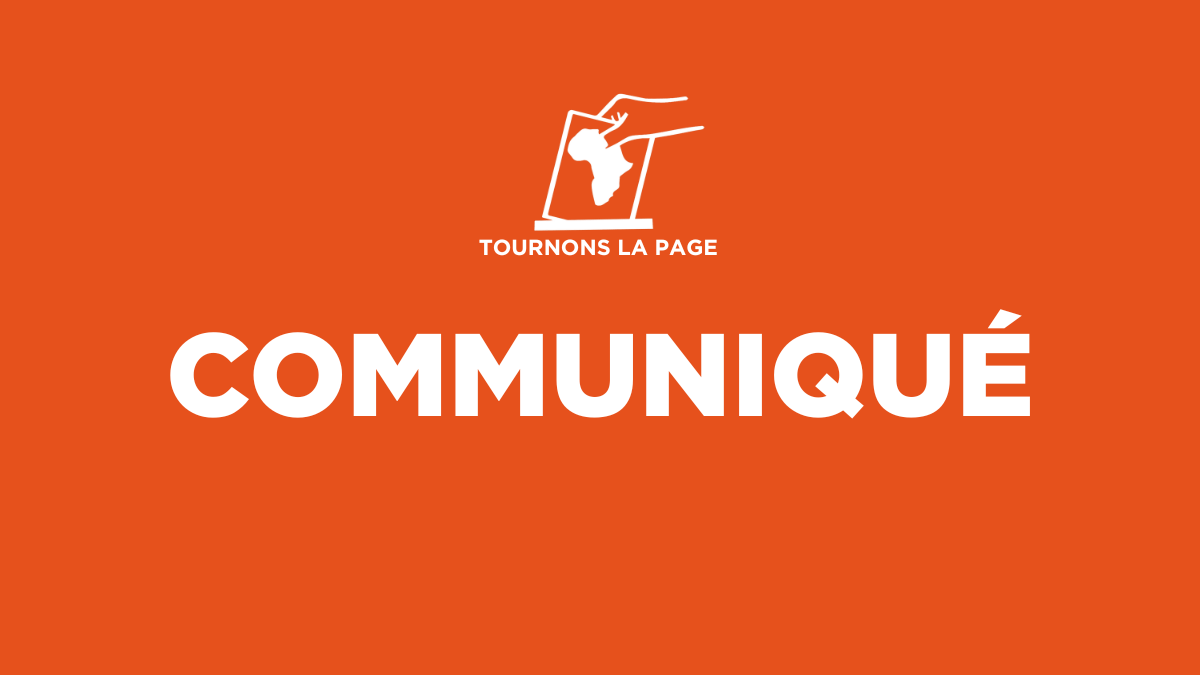 Bénin - Coup d'État déjoué: Communiqué de Tournons La Page | Tournons la Page