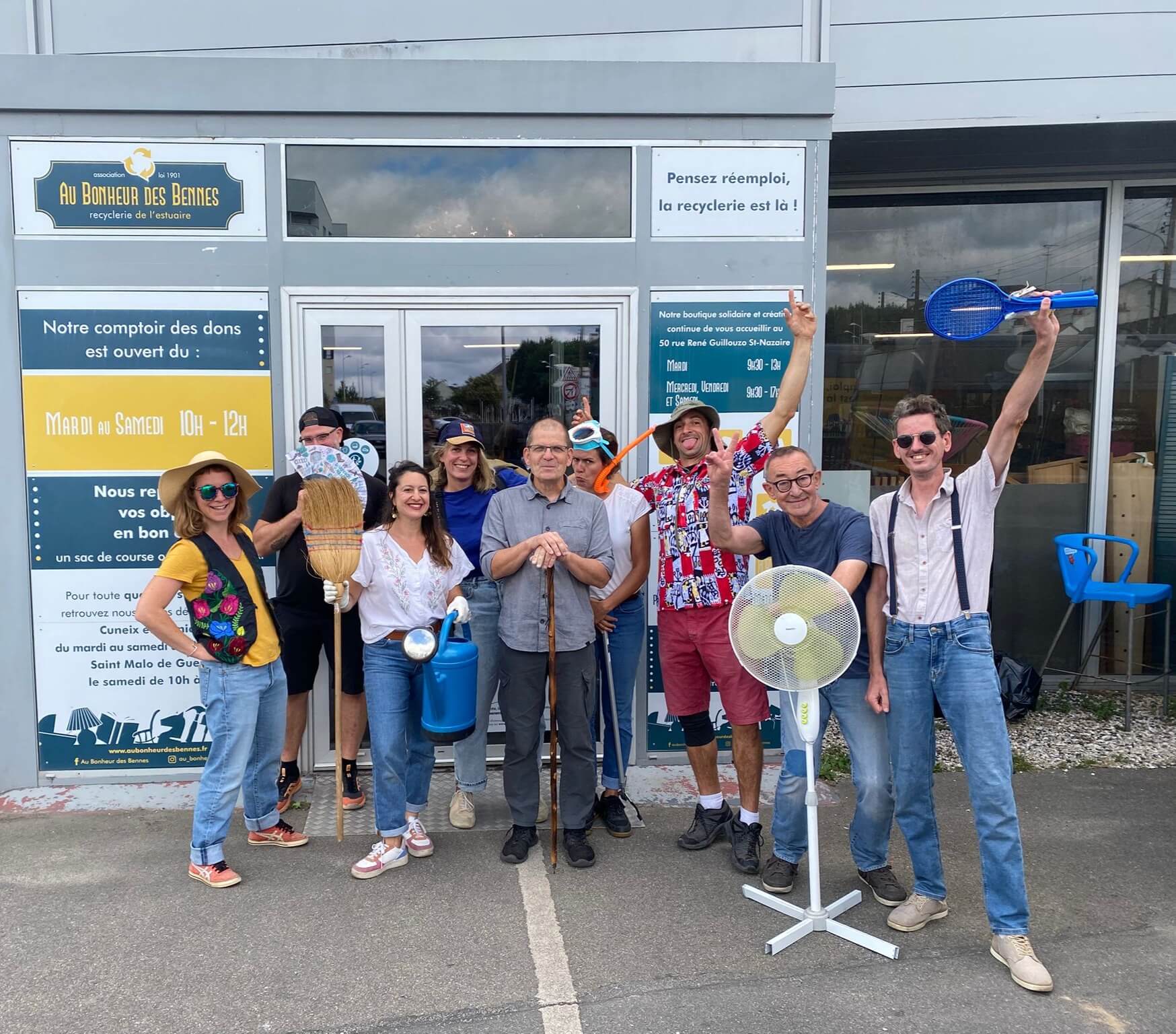 Au Bonheur des Bennes - recyclerie de l'estuaire