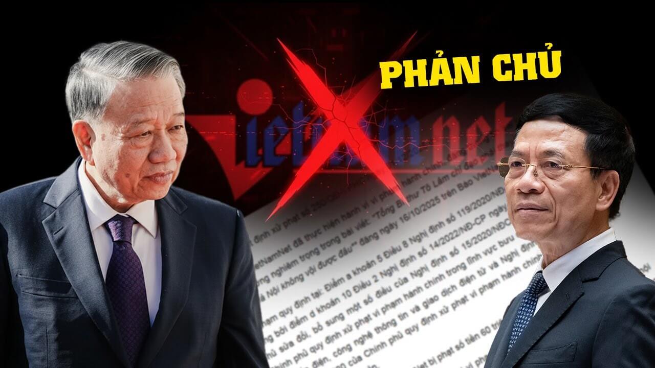 BÁO VnNET BỊ PHẠT VÌ ĐƯA TIN SAI SỰ THẬT VỀ ÔNG T.LÂM, KHI NGAY CẢ ‘LOA PHƯỜNG TW CŨNG KHÔNG AN TOÀN