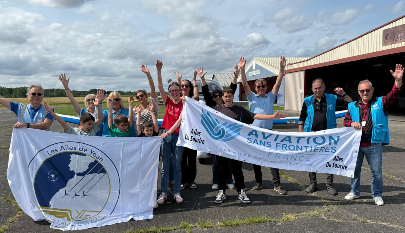 Les Ailes du Sourires ASF 2025 - Vols découvertes pour enfant ordinaires et extraordinaires à Toulouse Lasbordes | Les Ailes de Yoan