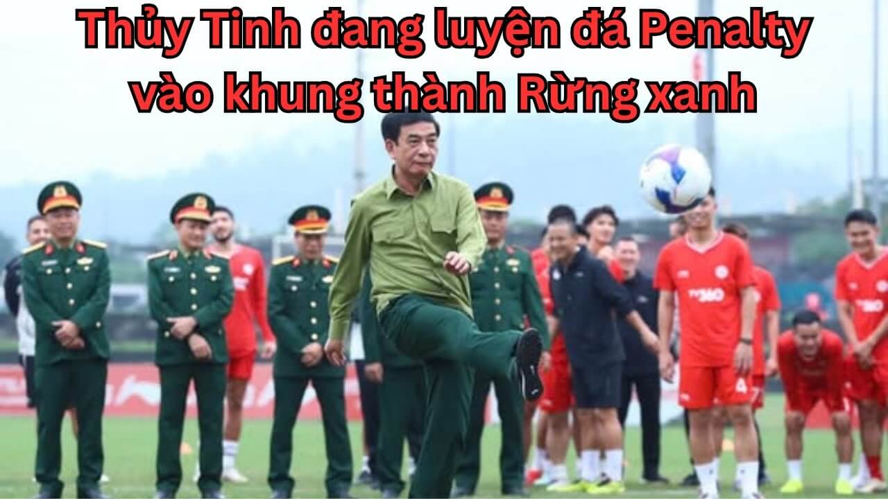 Cầu thủ tiền đạo đội áo xanh trước hiệp phụ Hội nghị 15! Gay cấn!