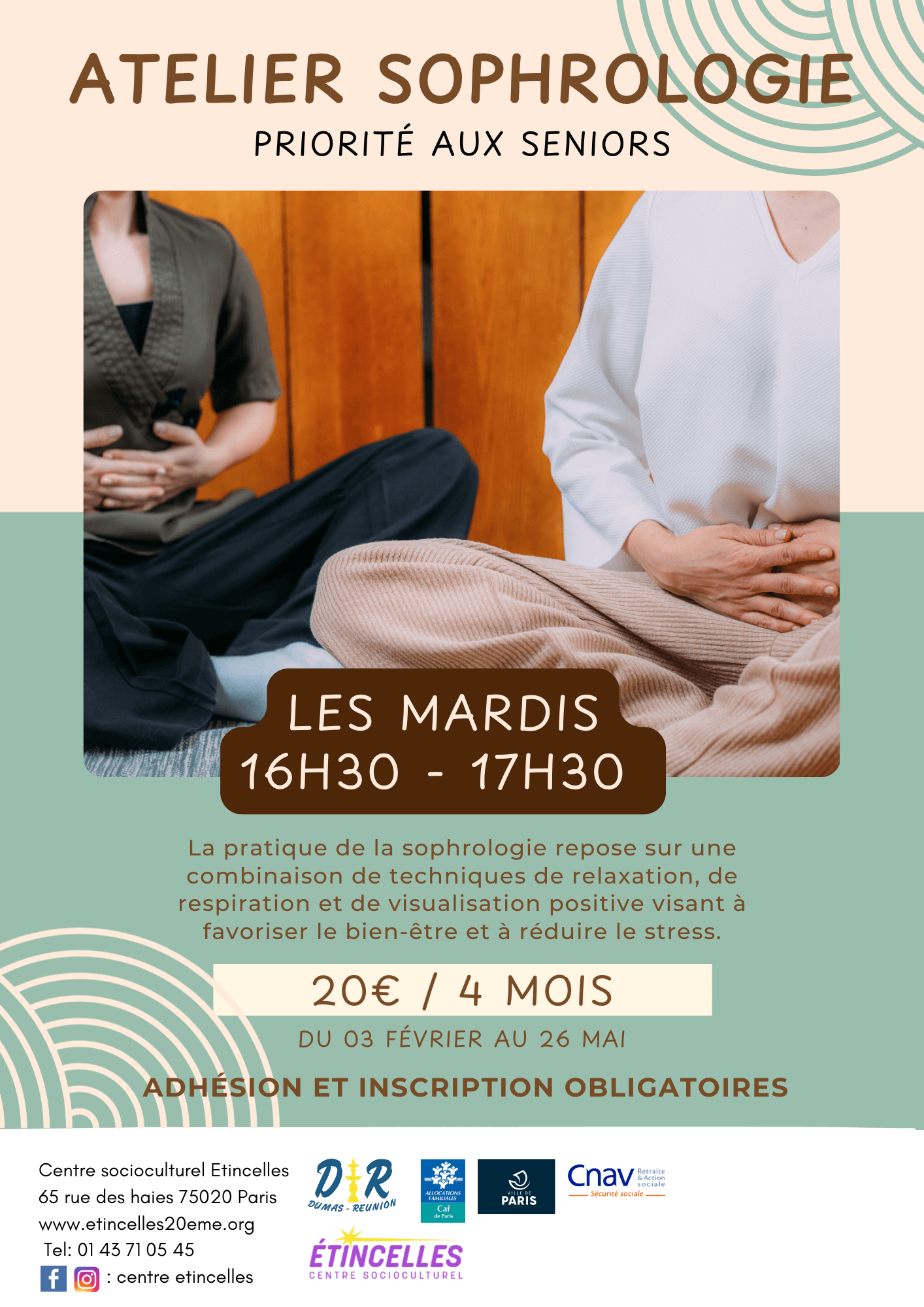 Atelier sophrologie | Etincelles