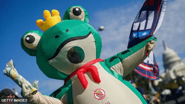 Từ chú ếch của phe cánh hữu tới biểu tượng phản đối chính quyền Trump | Vietnam Fraternité