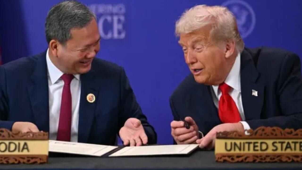 Hun Manet giỏi thật, bắt tay Mỹ đá đít Trung Quốc! Cam và Thái đã ngừng bắn!