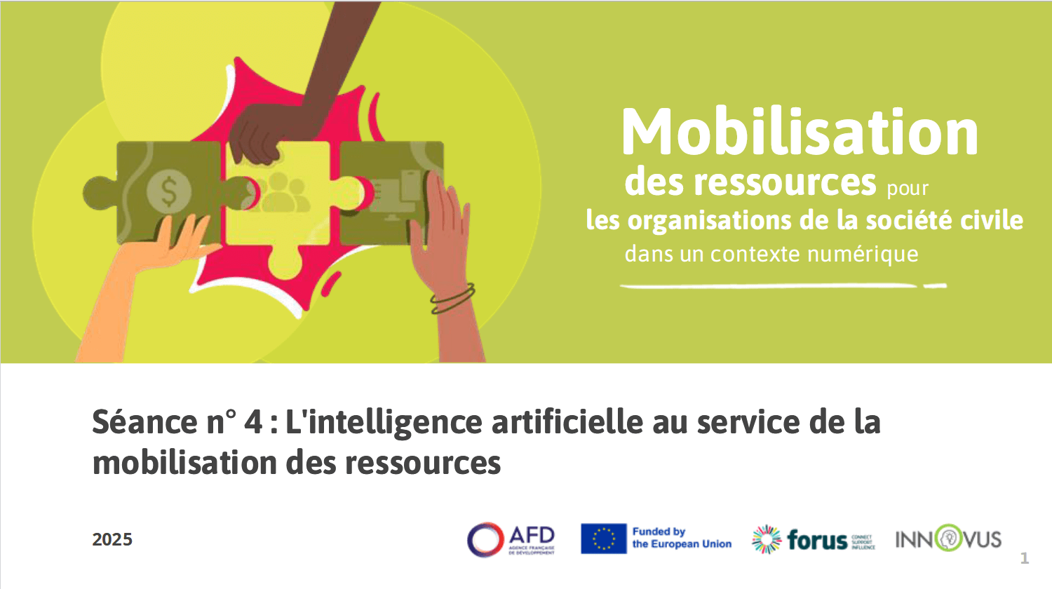 M3_S4 - Artificial intelligence for resource mobilization | Forus