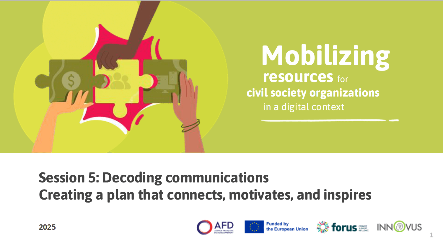 M3 _S5 - Decoding communications Creating a plan that connects, motivates, and inspires | Forus