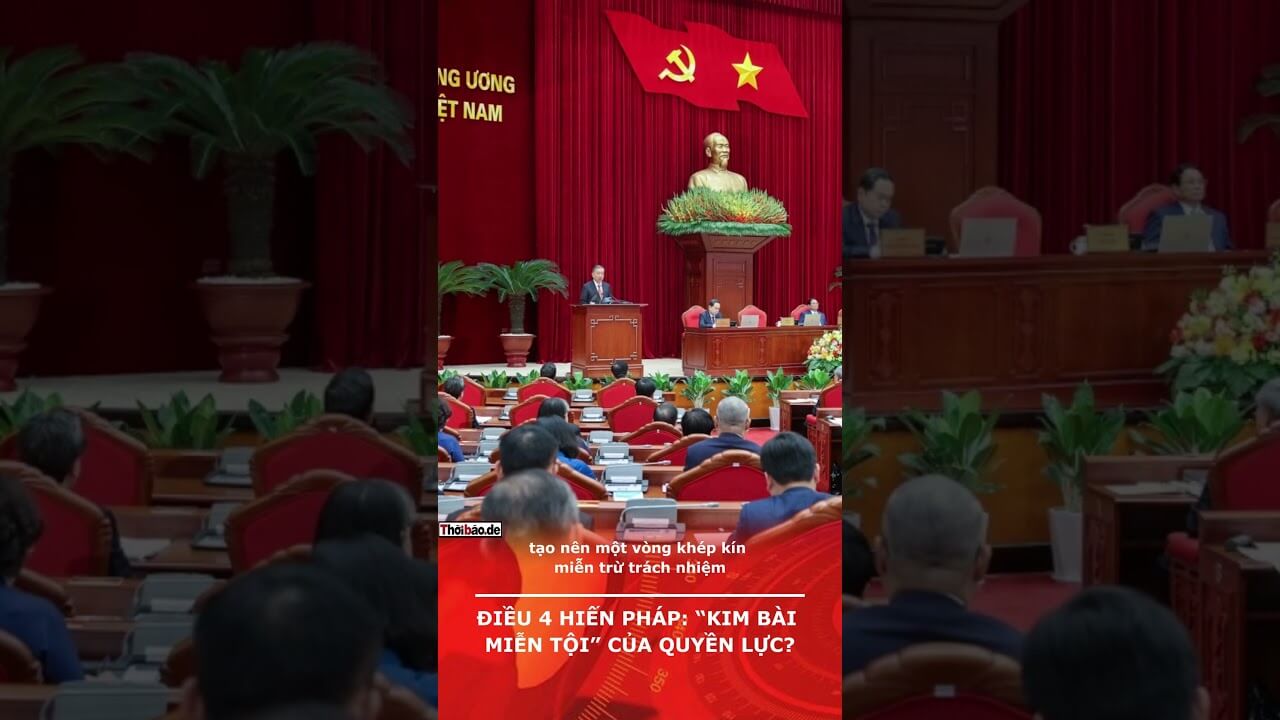 ĐIỀU 4 HIẾN PHÁP: “KIM BÀI MIỄN TỘI” CỦA QUYỀN LỰC?