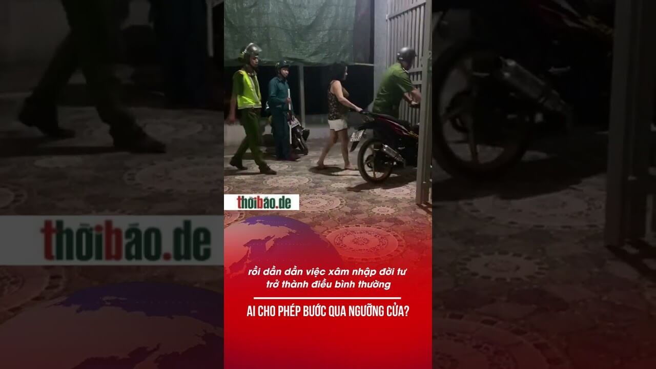 AI CHO PHÉP BƯỚC QUA NGƯỠNG CỬA?