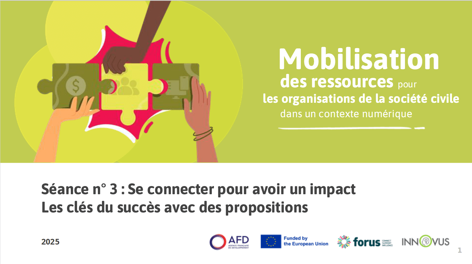 M3_S3 - Connecting to make an impact Keys to success with proposals | Forus