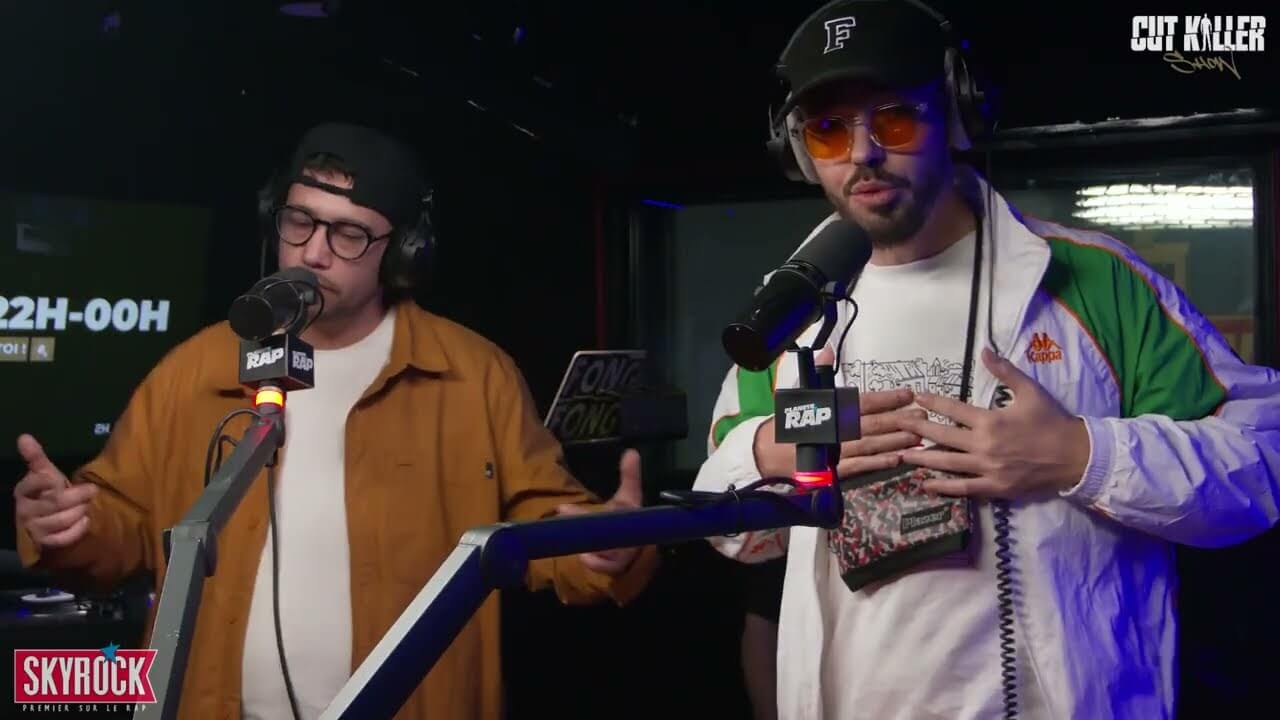 Merci@DJFongFong pour l'invit!⁨@DJCutKillerofficialpour l'accueil dans les stud de@skyrockfm ⁩