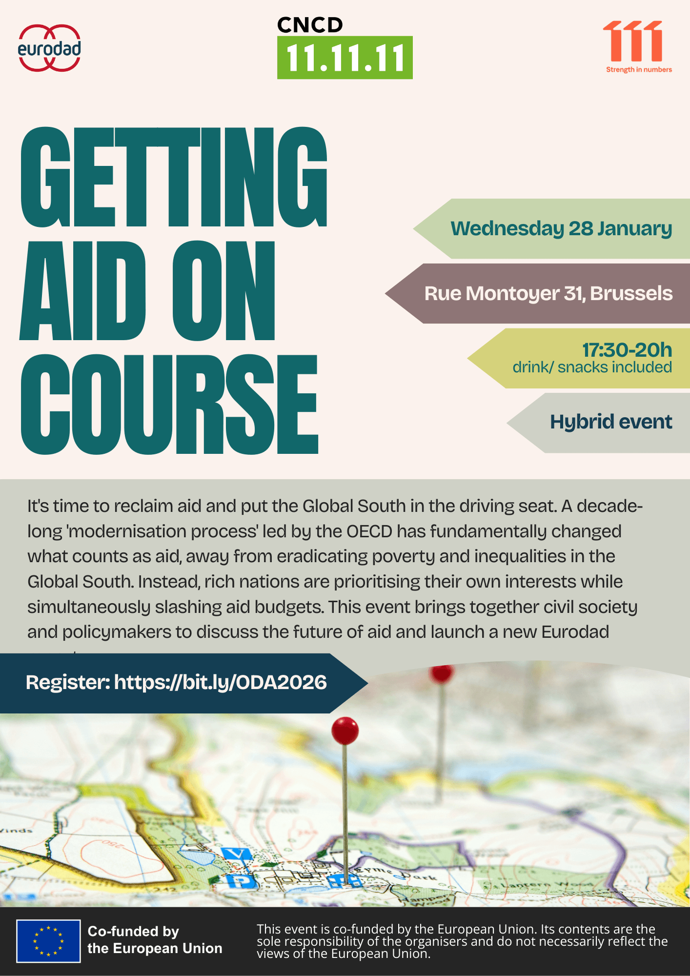 Online and in-person event - Getting aid on course | Forus