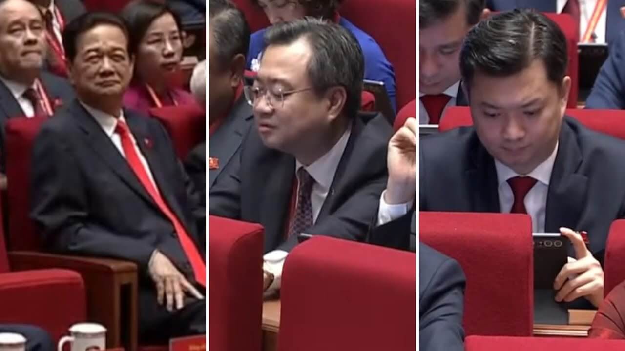 Bất ngờ 3 cha con Ba Dũng chụp ảnh tự sướng tại Đại hội! Tiền đồ Nghị,Triết ra sao?